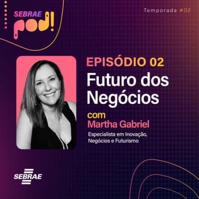#T02EP02: Futuro dos Negócios – Com Martha Gabriel