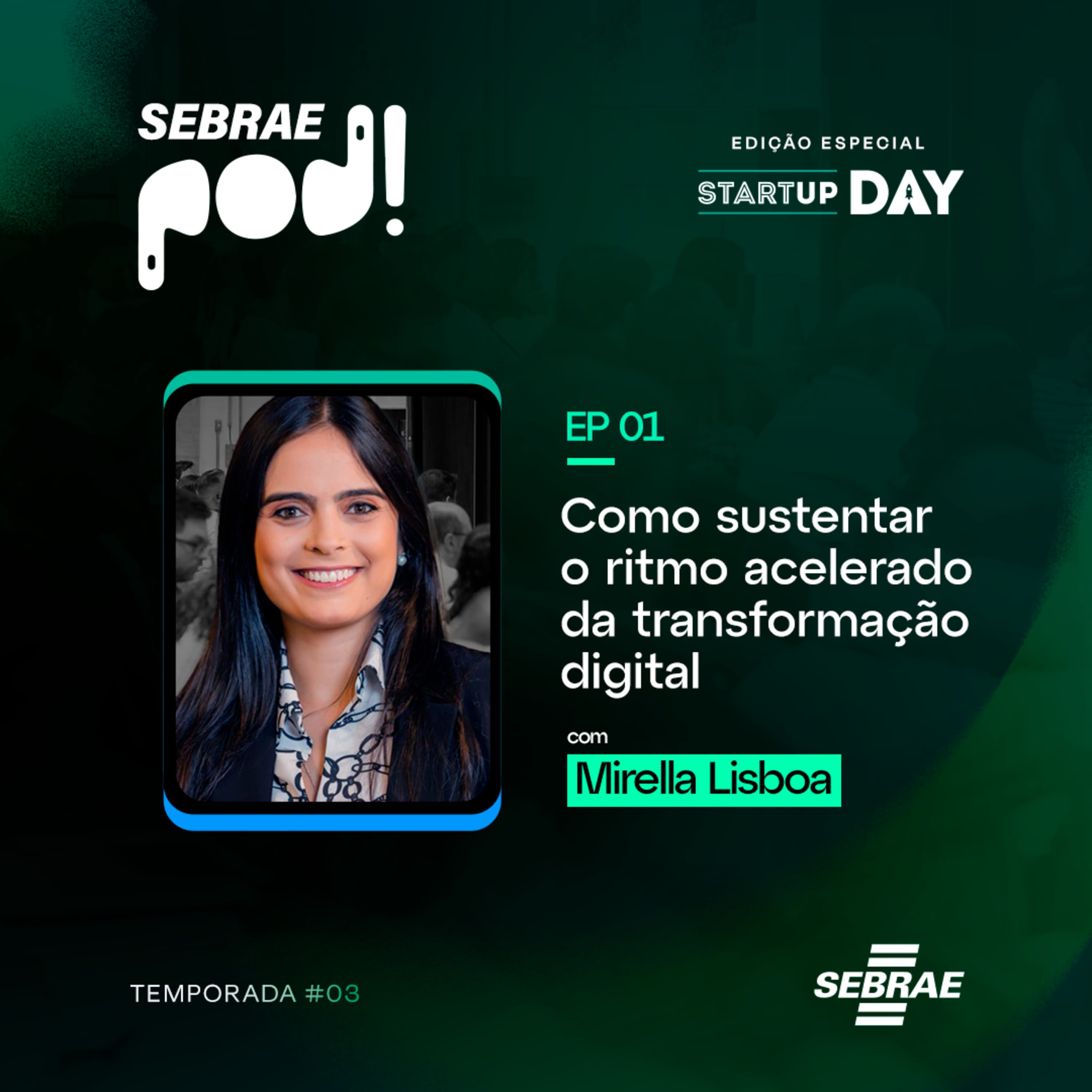 #T03EP01: O ritmo acelerado da transformação digital – Com Mirella Lisboa